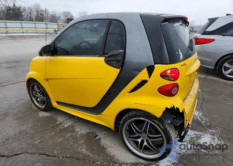 2014 Smart Fortwo Pure z USA, uszkodzony, nr VIN WMEEJ3BA2EK785564